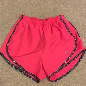 pink nike shorts